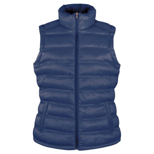 Chaleco acolchado de mujer Penguin - color azul marino