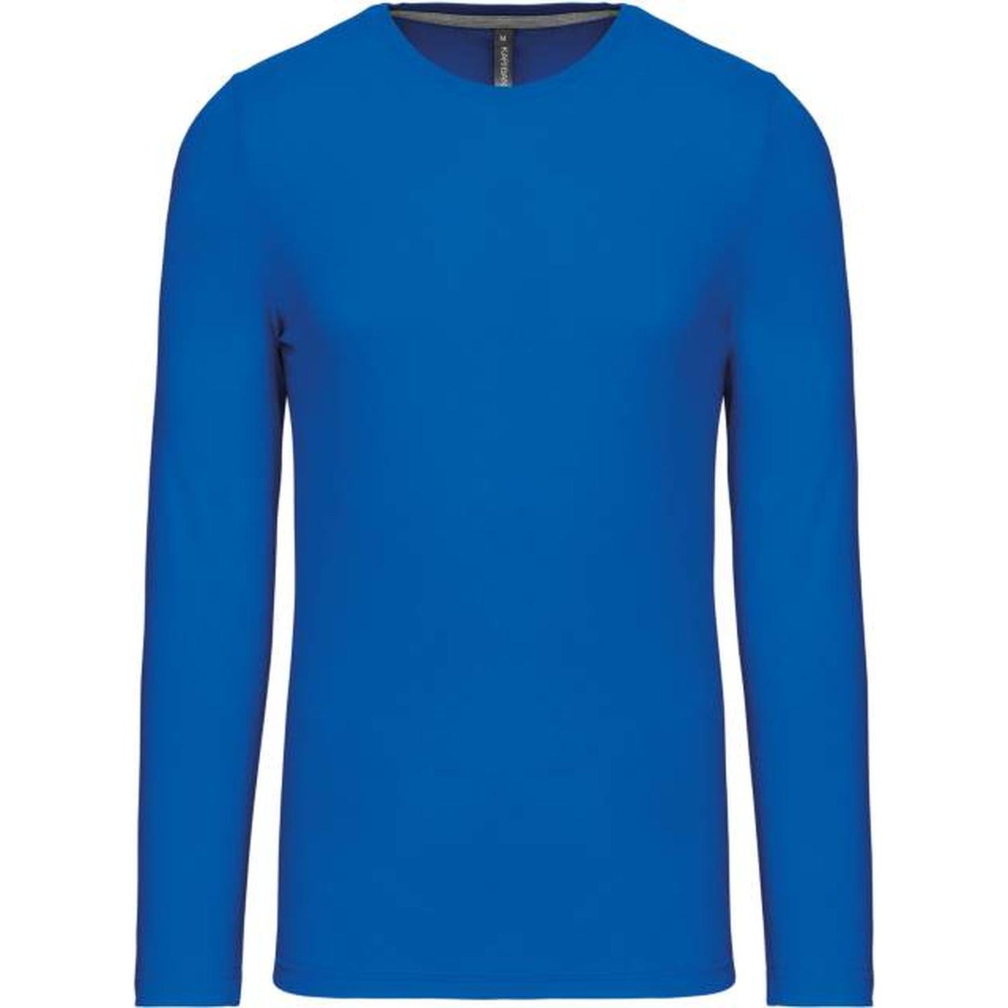 Blusa de manga larga para hombre - azul real claro