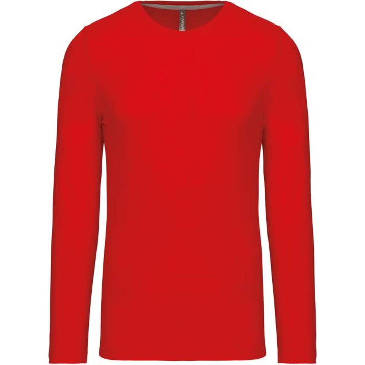 Blusa de manga larga para hombre - color rojo
