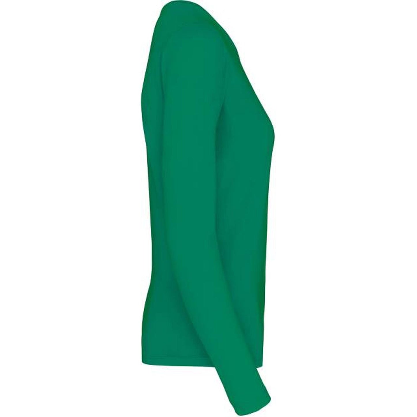 Women's long sleeve blouse - grass green