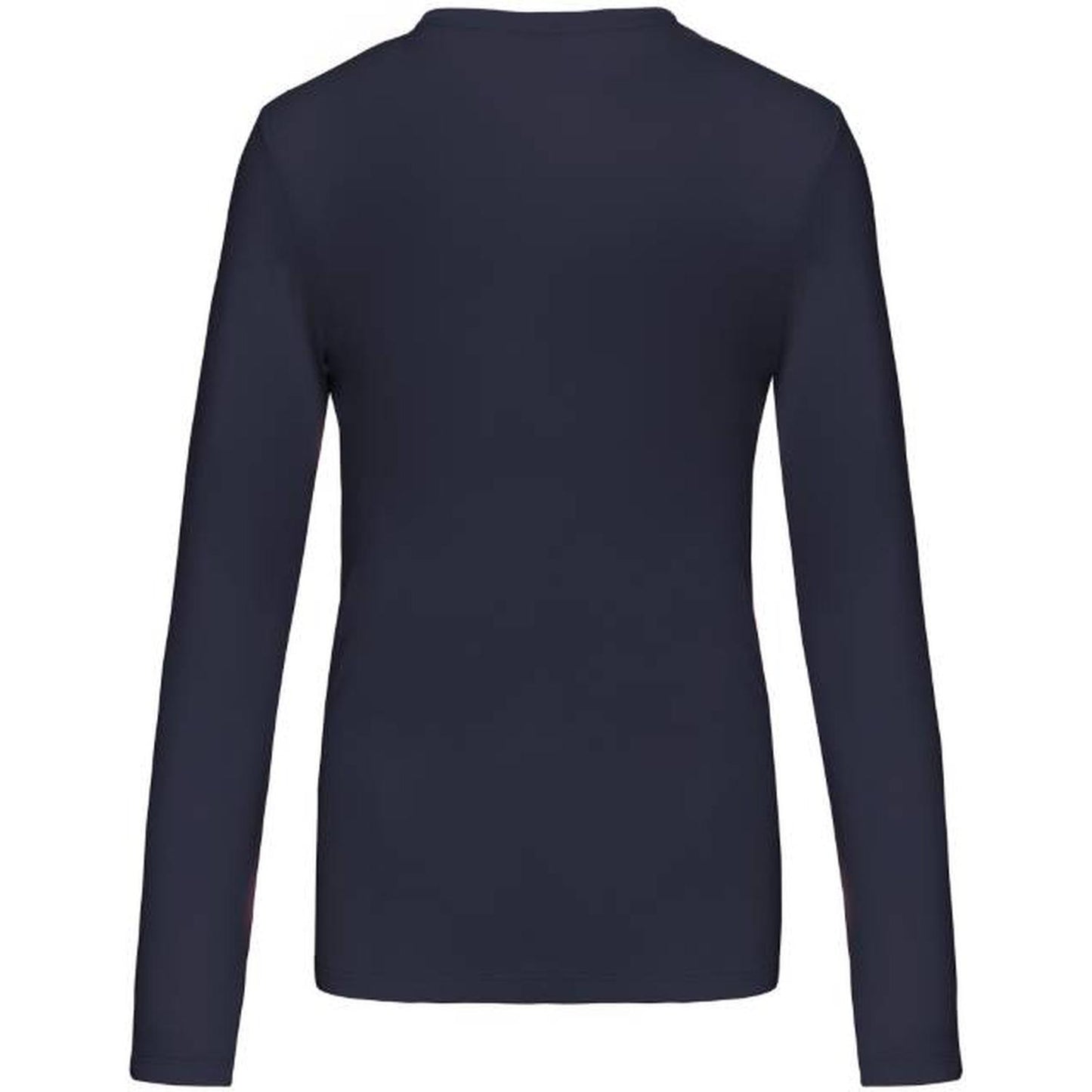 Women's long sleeve blouse - navy blue