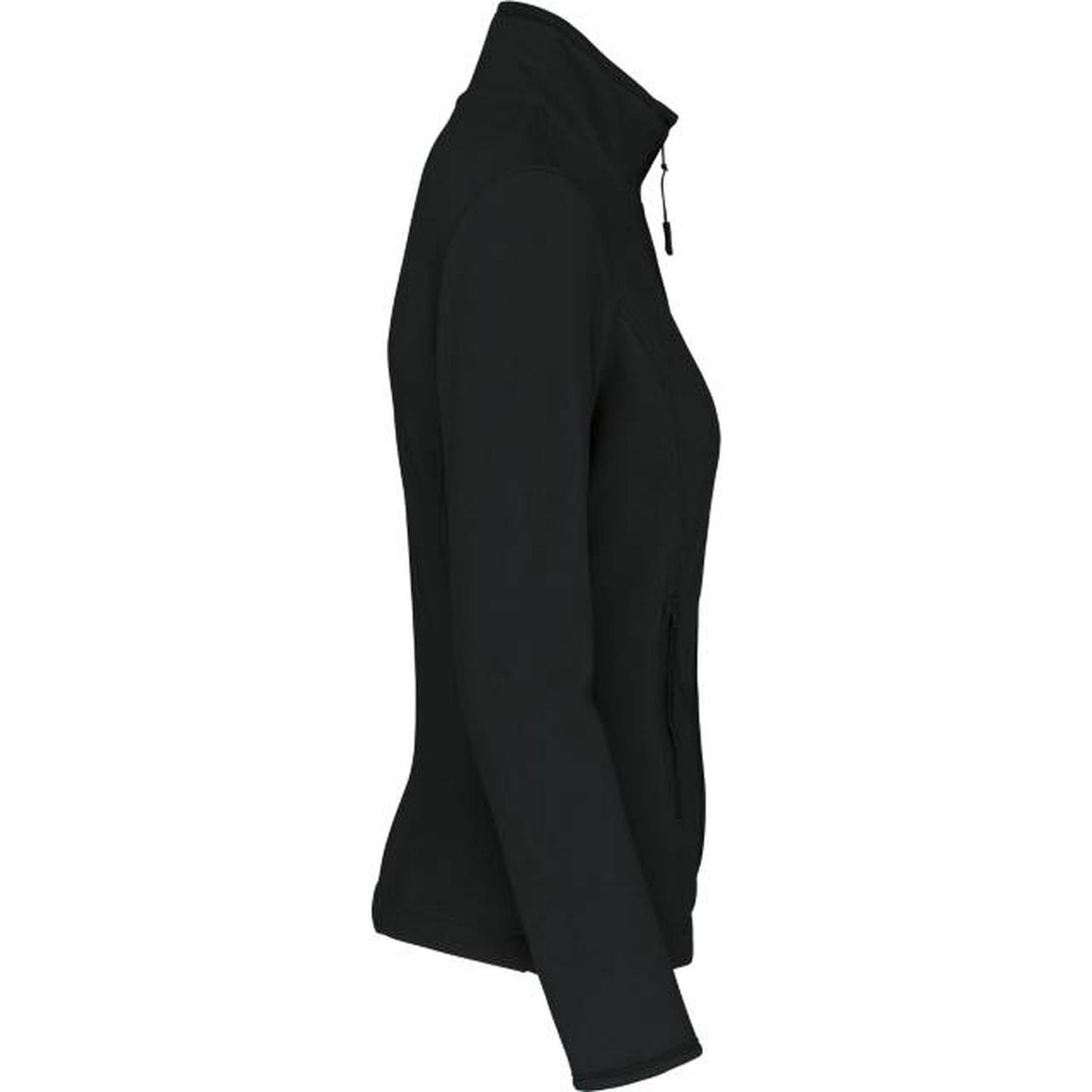 Women's fleece jacket - color black