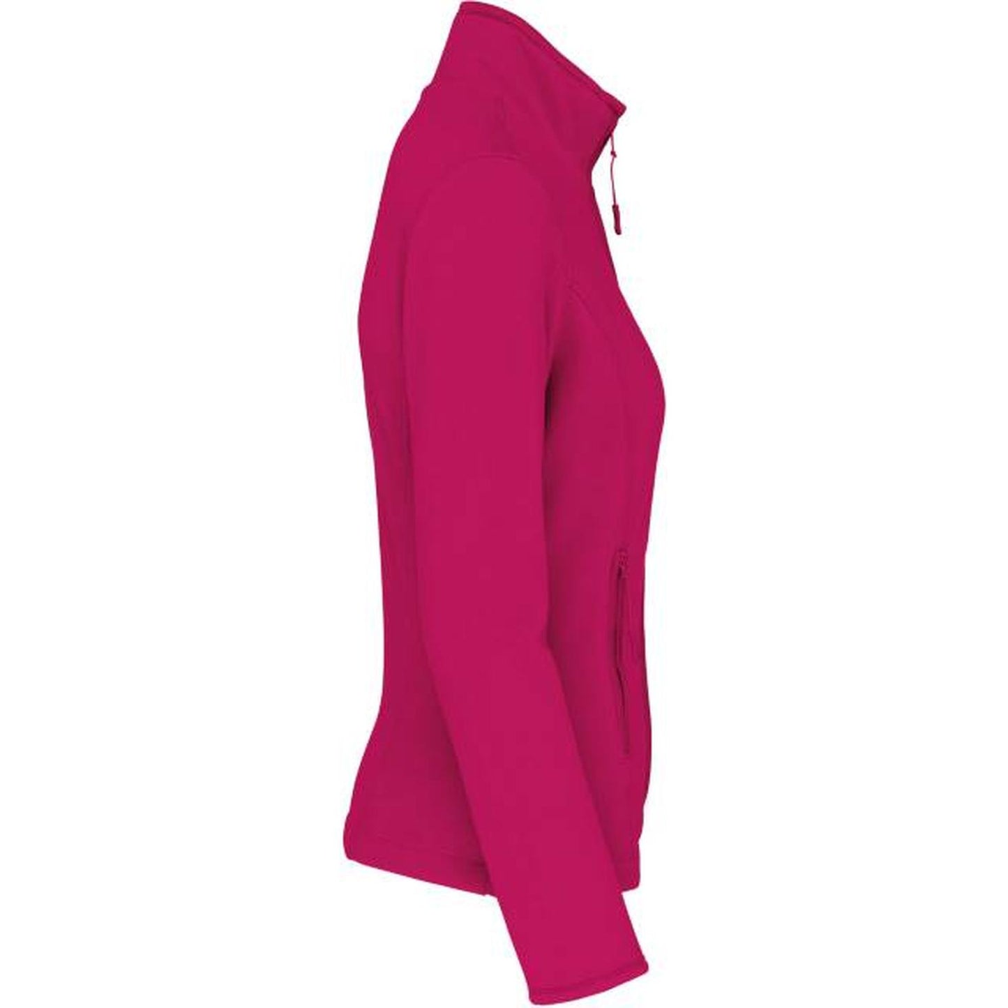 Women's fleece jacket - fuchsia color