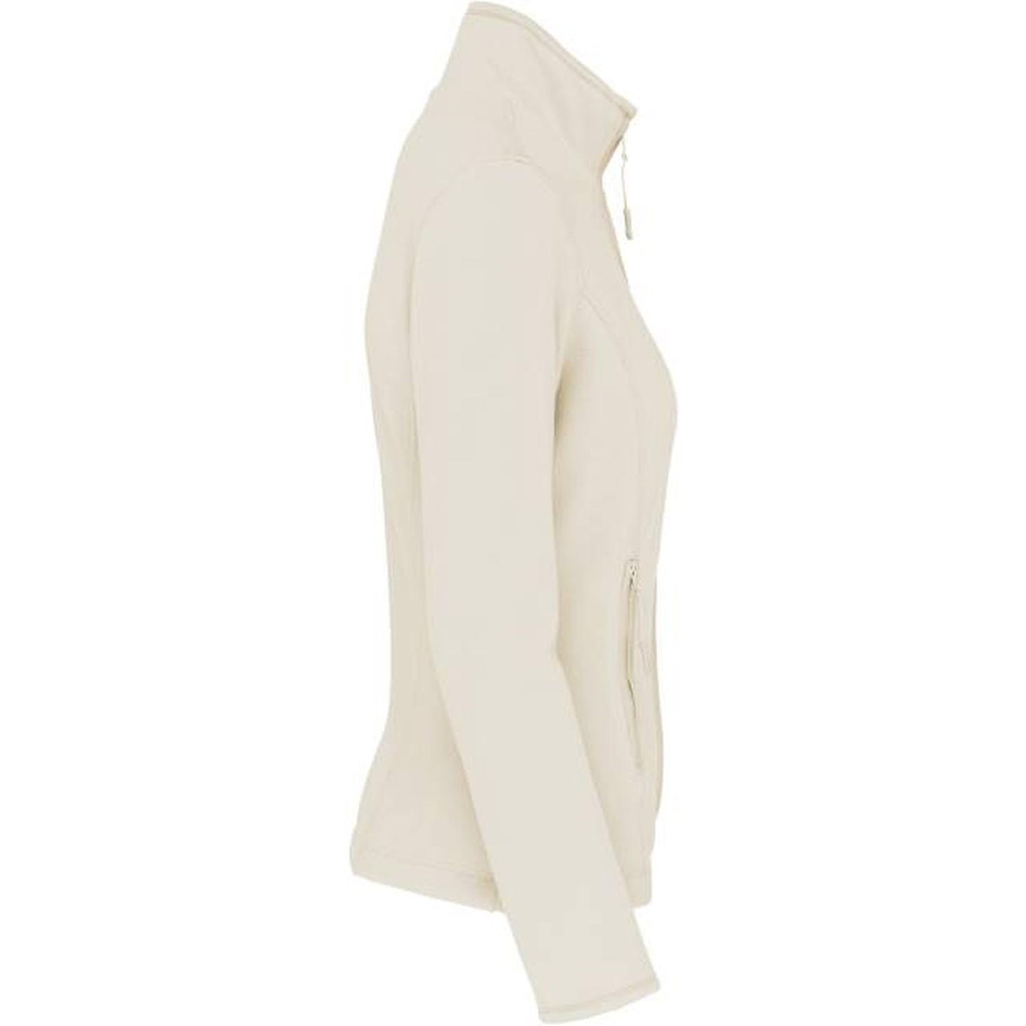 Women's fleece jacket - natural color