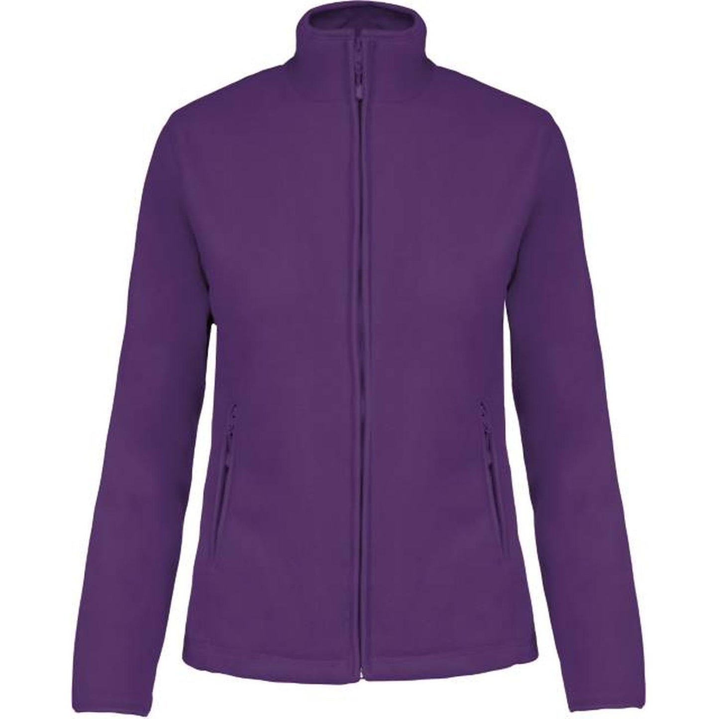 Women's fleece jacket - purple