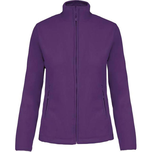 Women's fleece jacket - purple