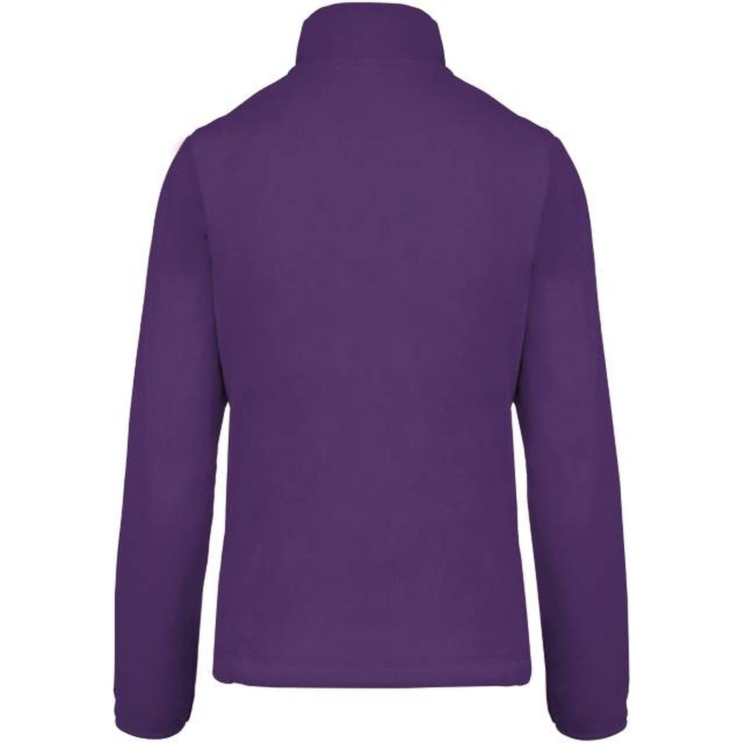 Women's fleece jacket - purple