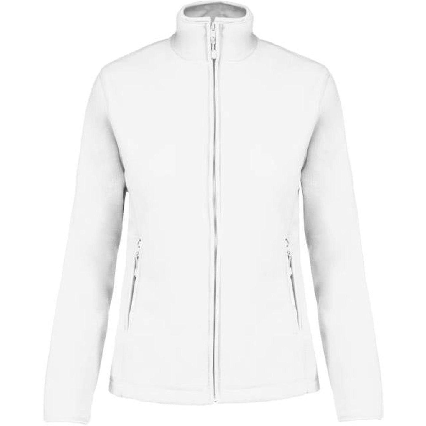 Women's fleece jacket - color white