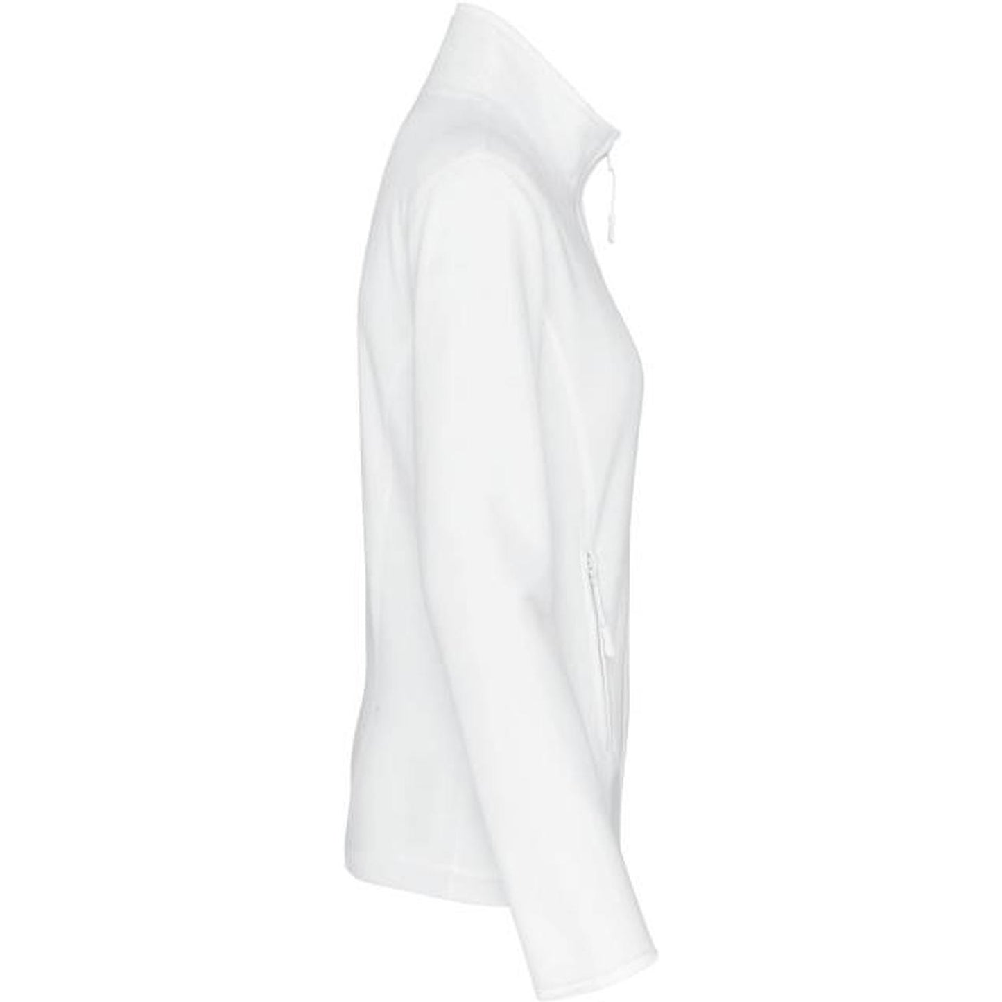 Women's fleece jacket - color white
