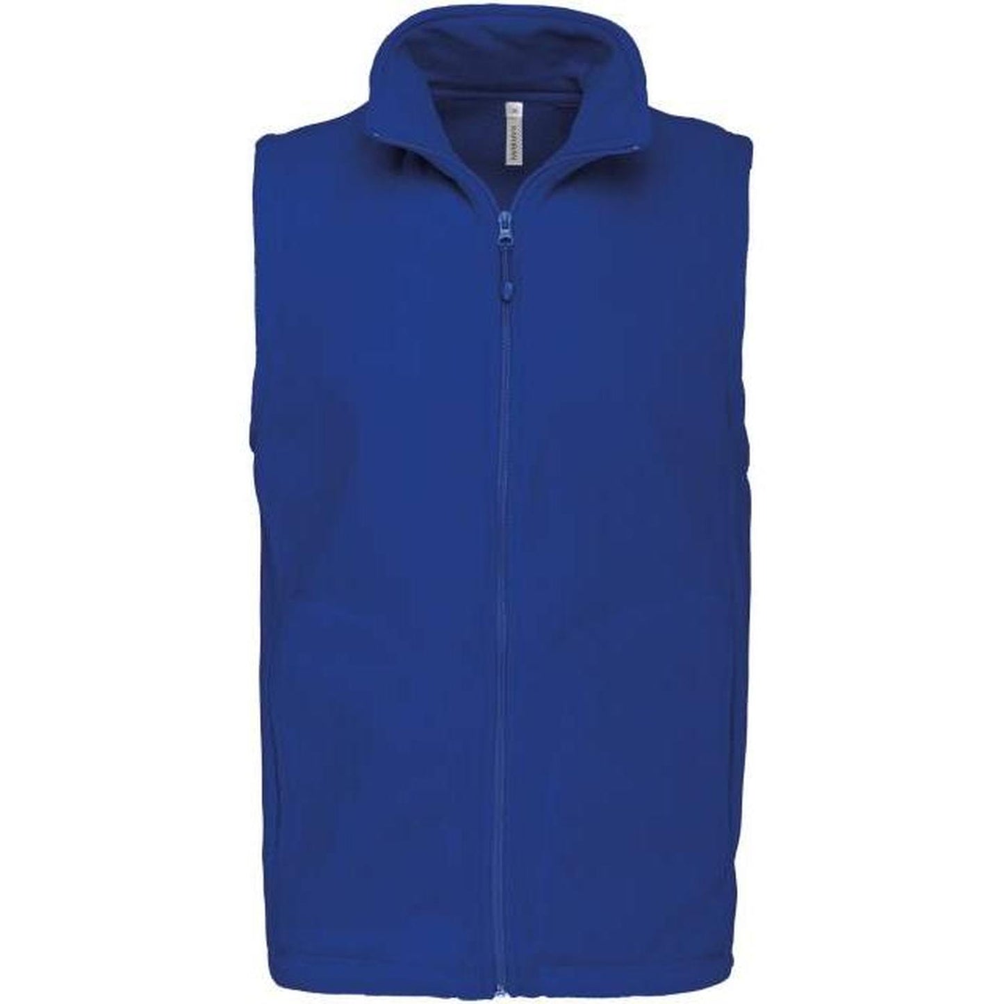 Men's fleece vest - royal blue