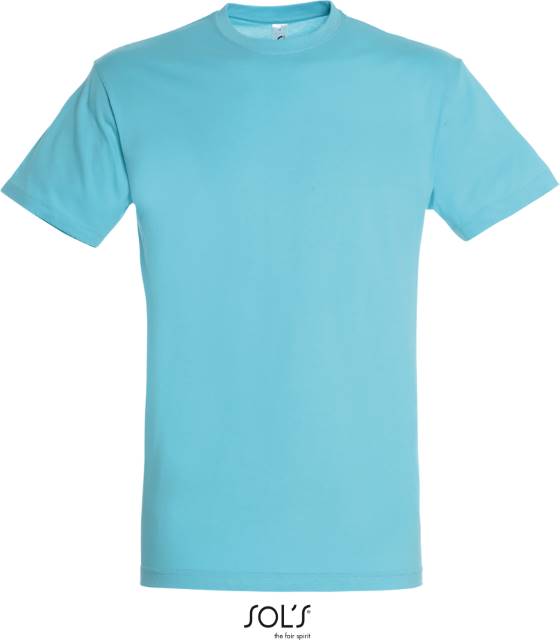 Мъжка тениска - цвят лагуна, Sol's