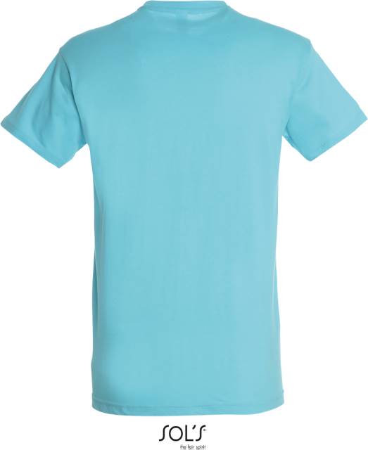 Мъжка тениска - цвят лагуна, Sol's