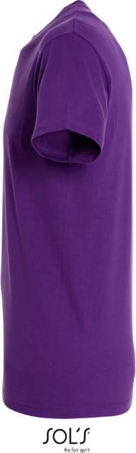 Мъжка тениска - цвят тъмно лилав, Sol's