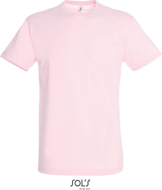 Мъжка тениска - цвят светло розов, Sol's