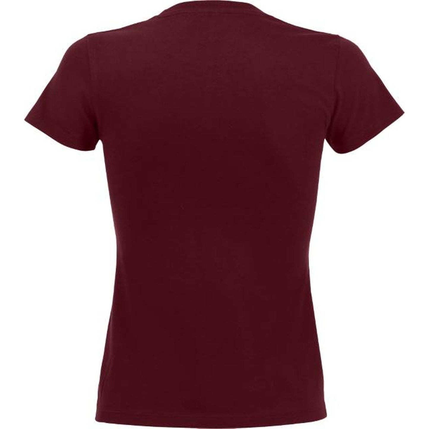 Women's T-shirt - burgundy color, Sol's