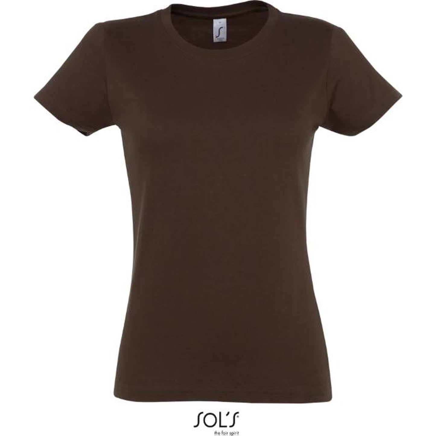 Camiseta de mujer - color chocolate, 25.1502