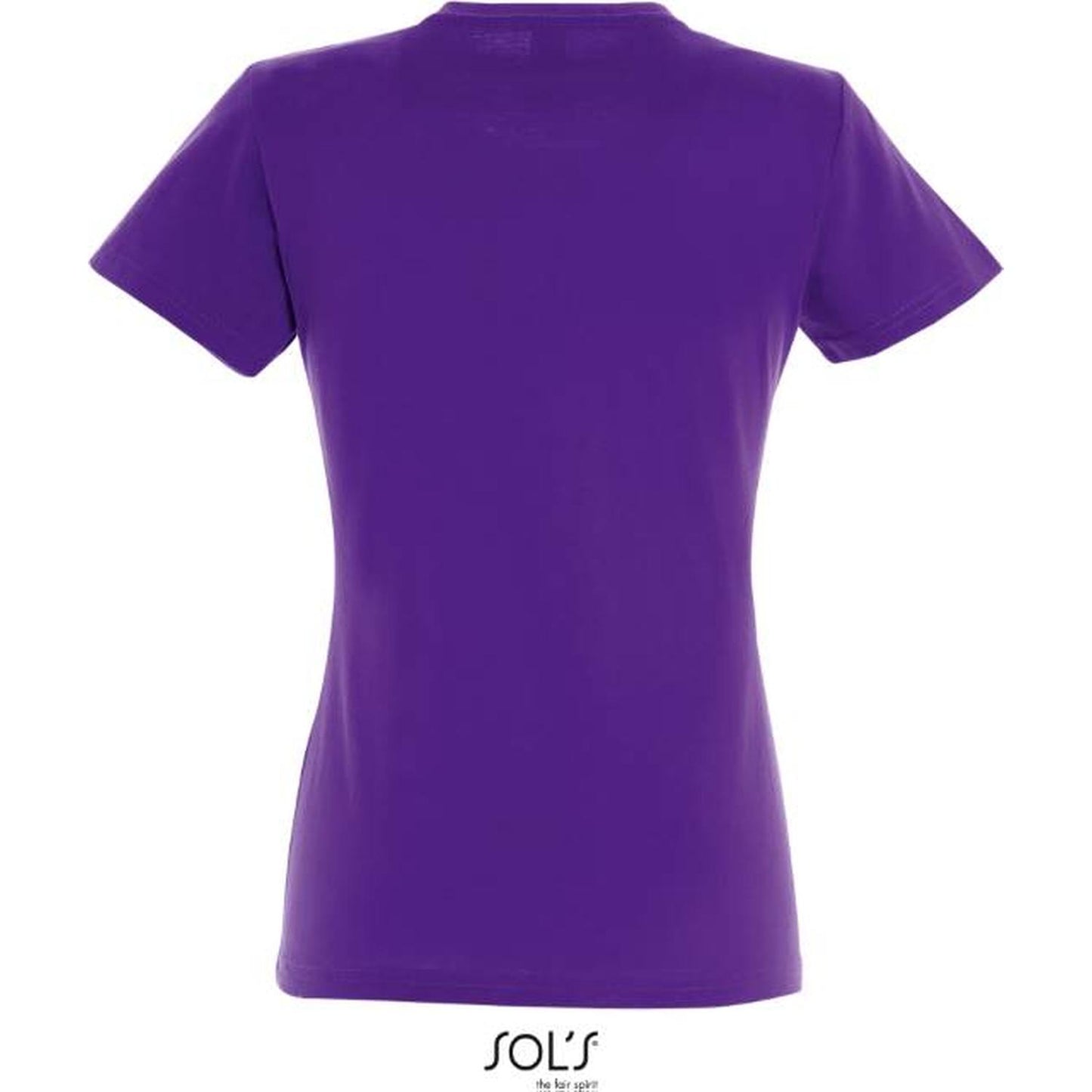 Women's T-shirt - dark purple, Sol's