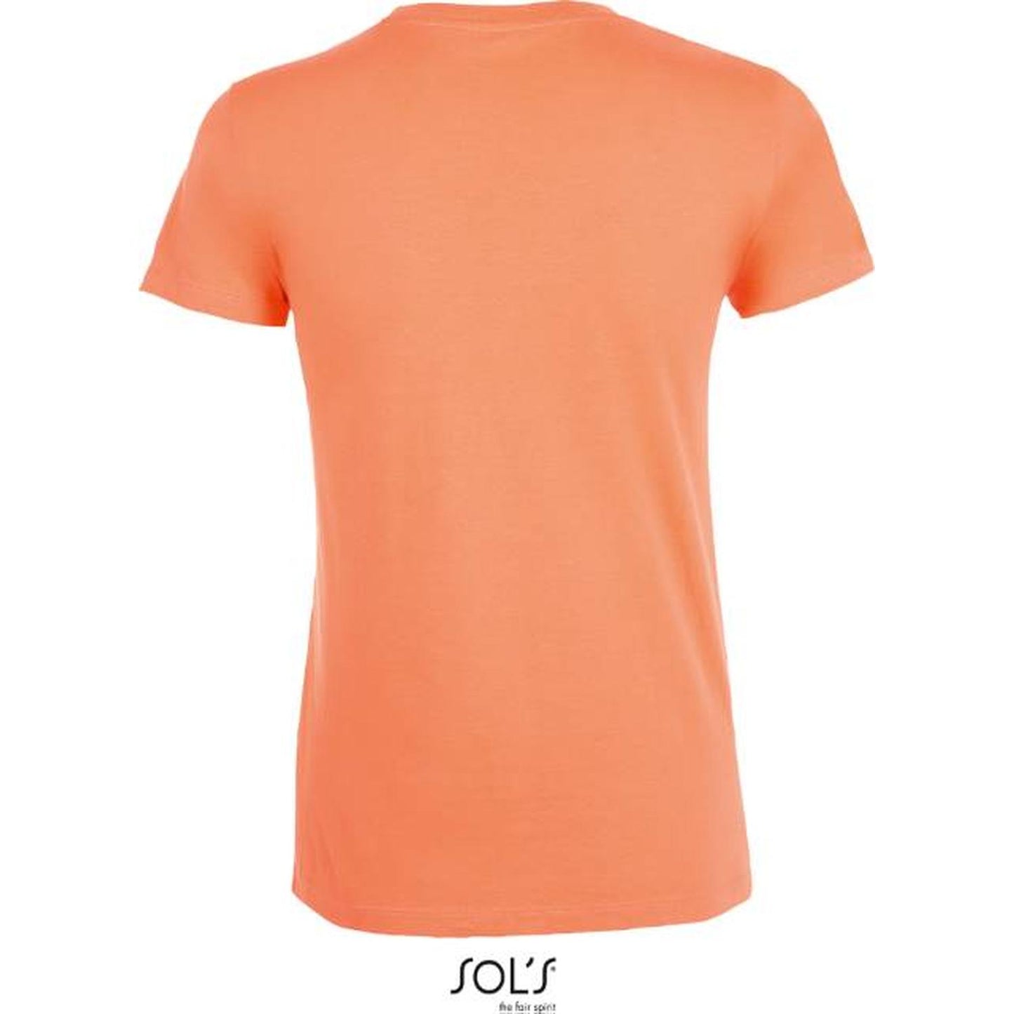 Women's T-shirt - apricot color, 25.1825