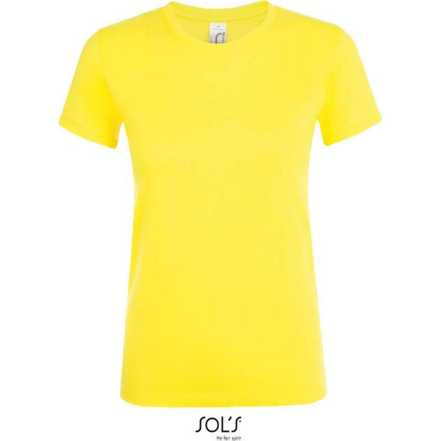 Women's T-shirt - lemon color, 25.1825