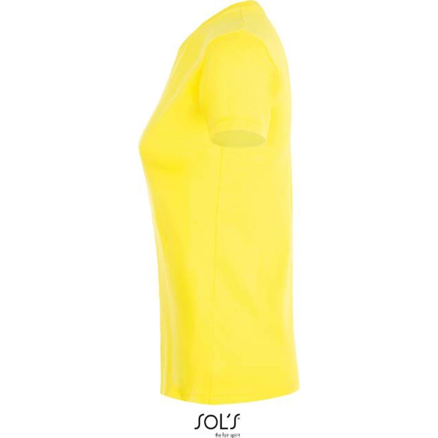 Women's T-shirt - lemon color, 25.1825