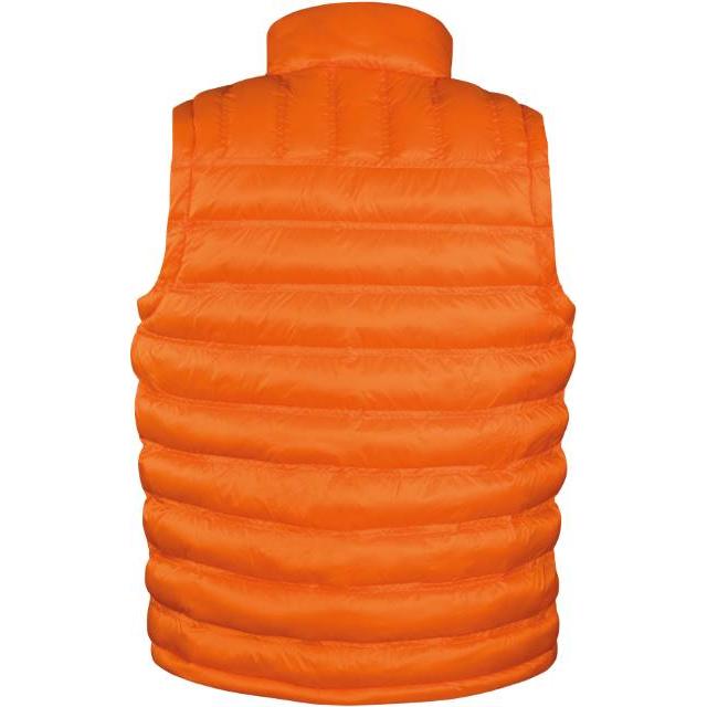 Men's quilted vest Penguin - orange color
