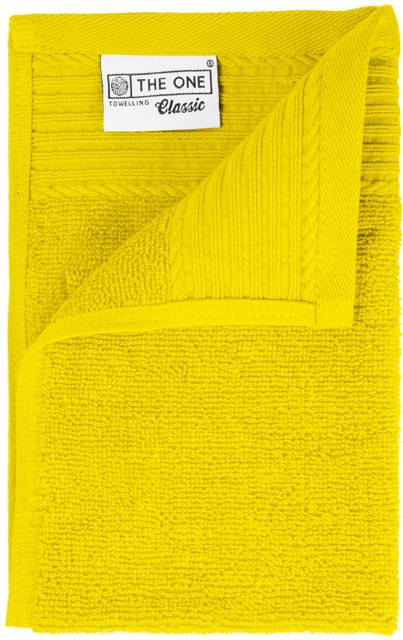 Toalla de invitados - color amarillo