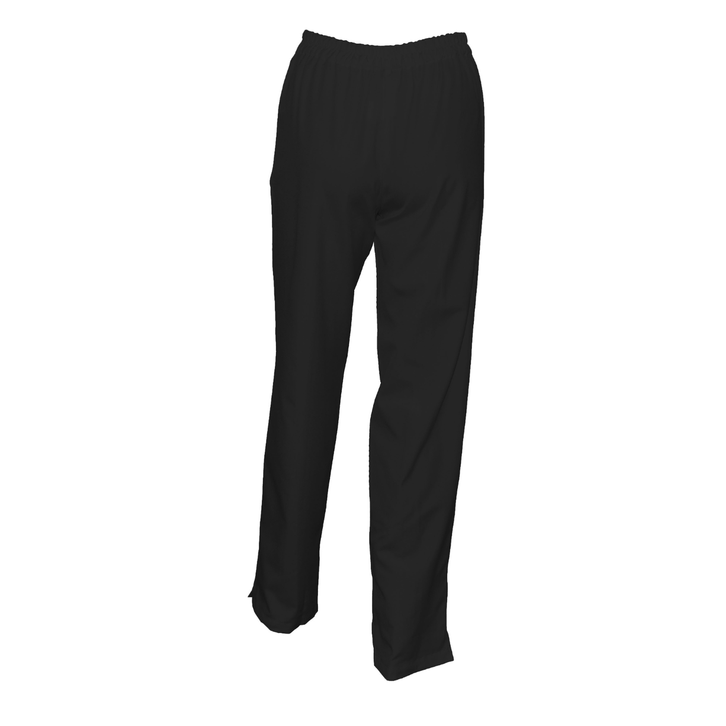 Women's trousers with front double seam - black model FPSoft