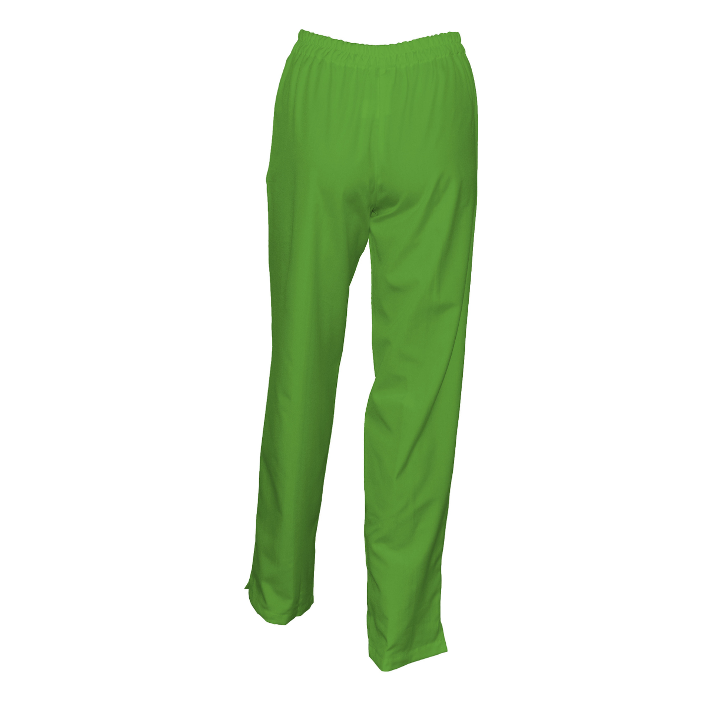 Women's trousers with front double seam - pistachio color, model FPSoft
