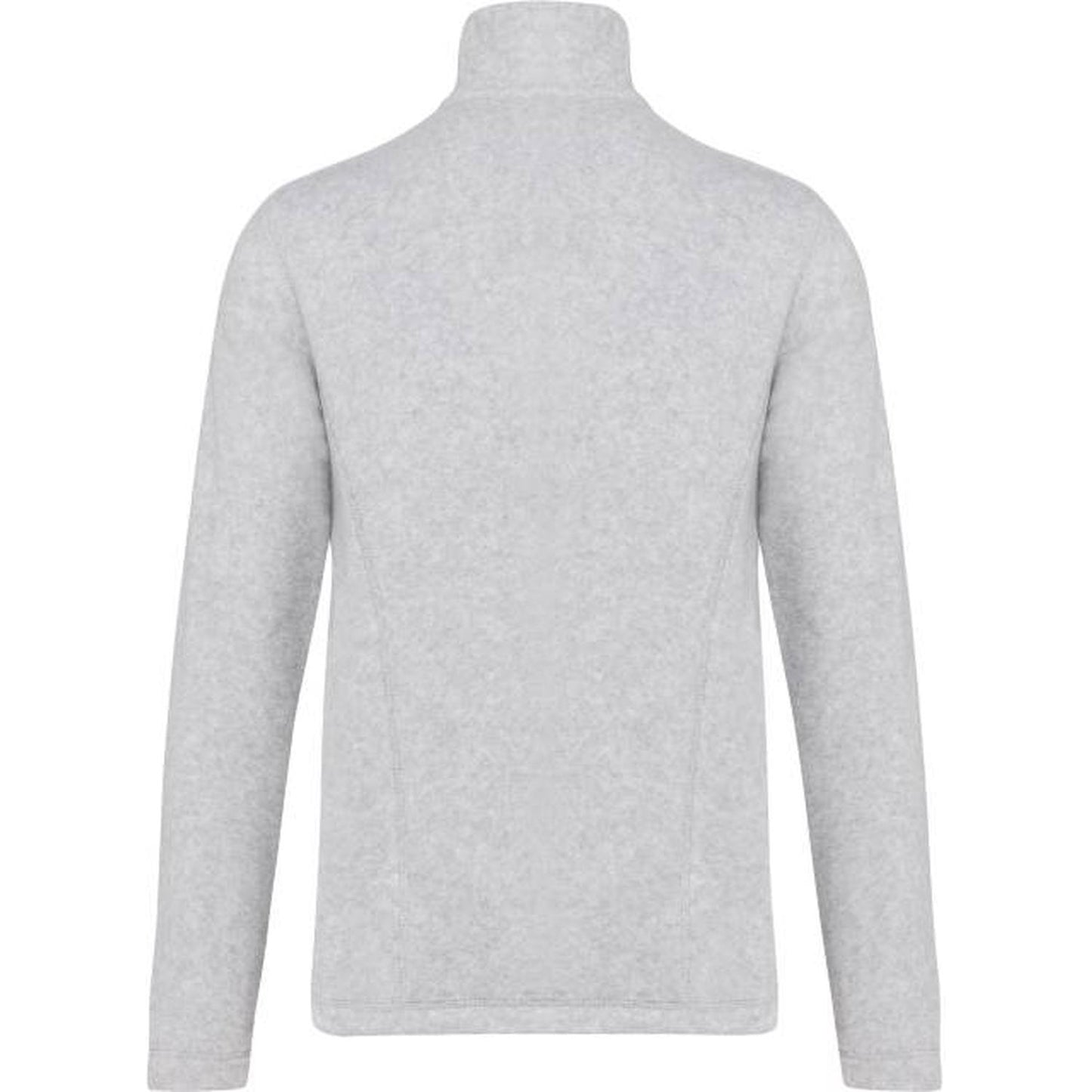 Дамска поларено яке - цвят пепелно сив меланж – Медицински облекла Кали