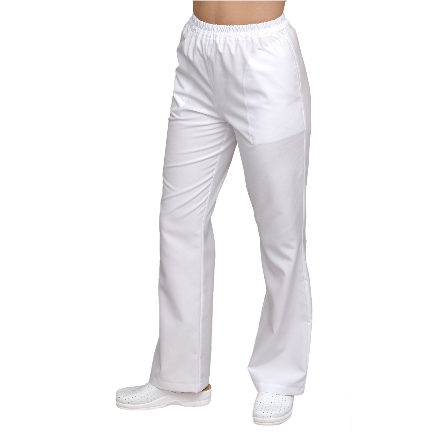 Women's Charleston pants - color white, model FP405