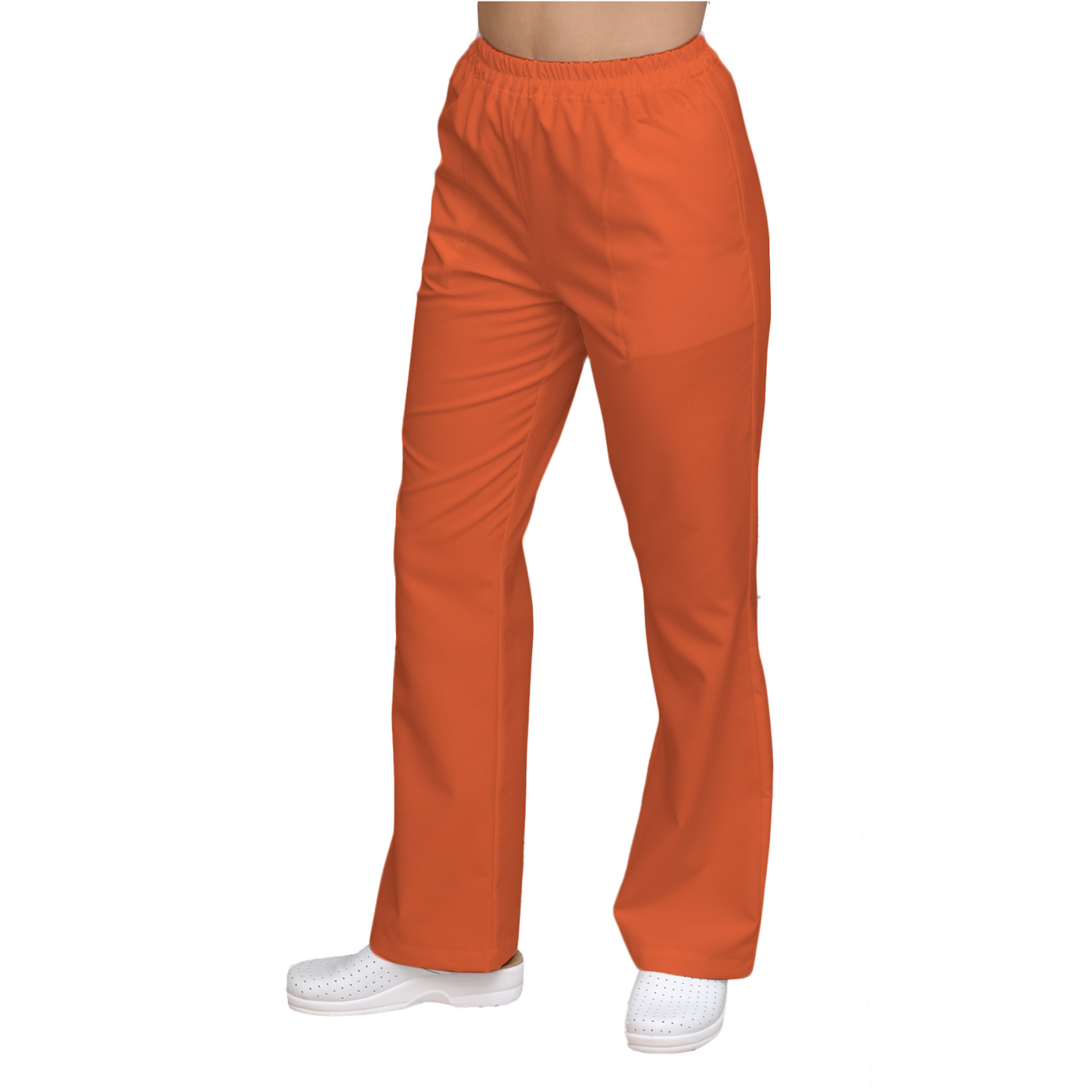 Women's Charleston pants - orange color, model FP405