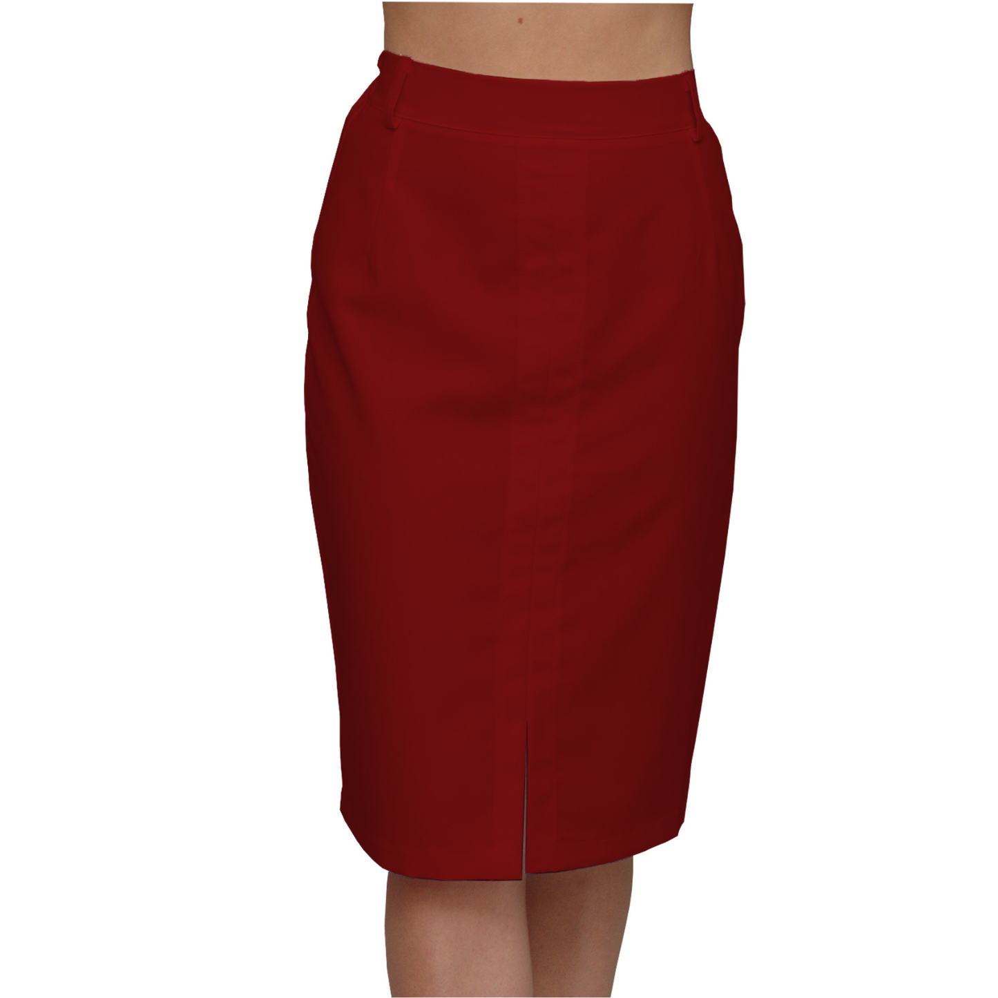 Women's skirt - wine color, model FPL01