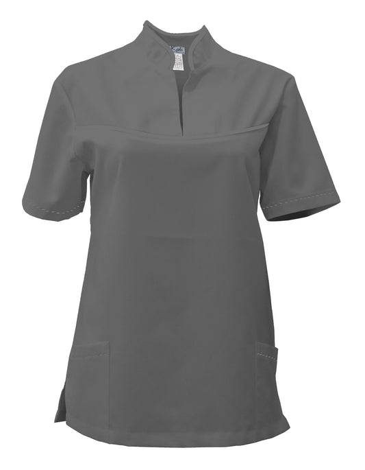 Women's tunic - color light gray, model FS215-3