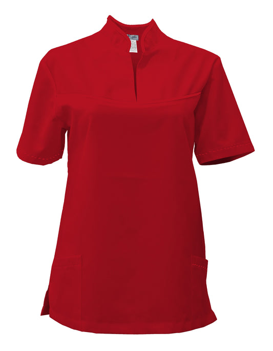 ORDER of women's tunic - color red, model FS215-3
