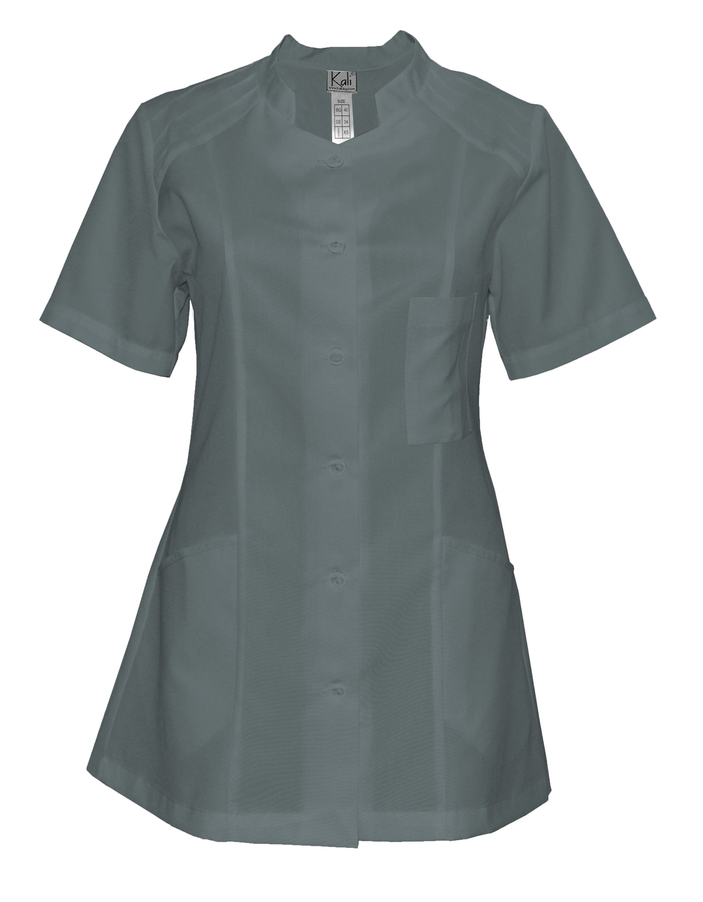 Order a women's tunic - color light gray, model FSN