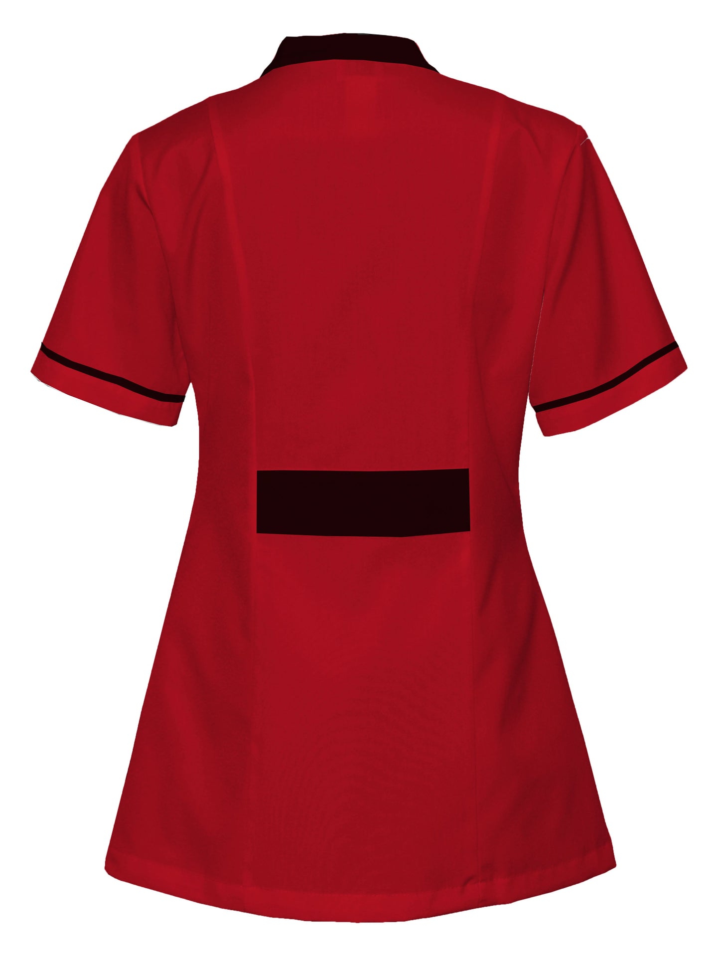 Order a women's red tunic with black trim, model FSN