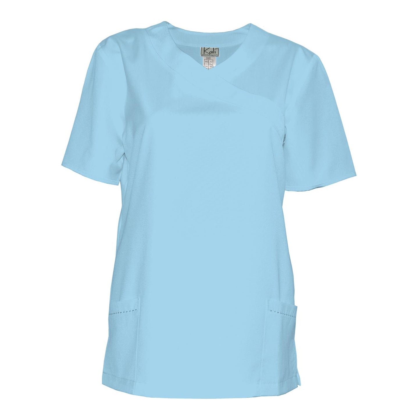 Women's tunic - color light blue, model FVDL