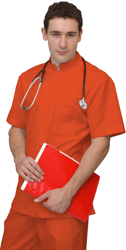 ORDER of men's colored tunic - color orange, model MS213-31