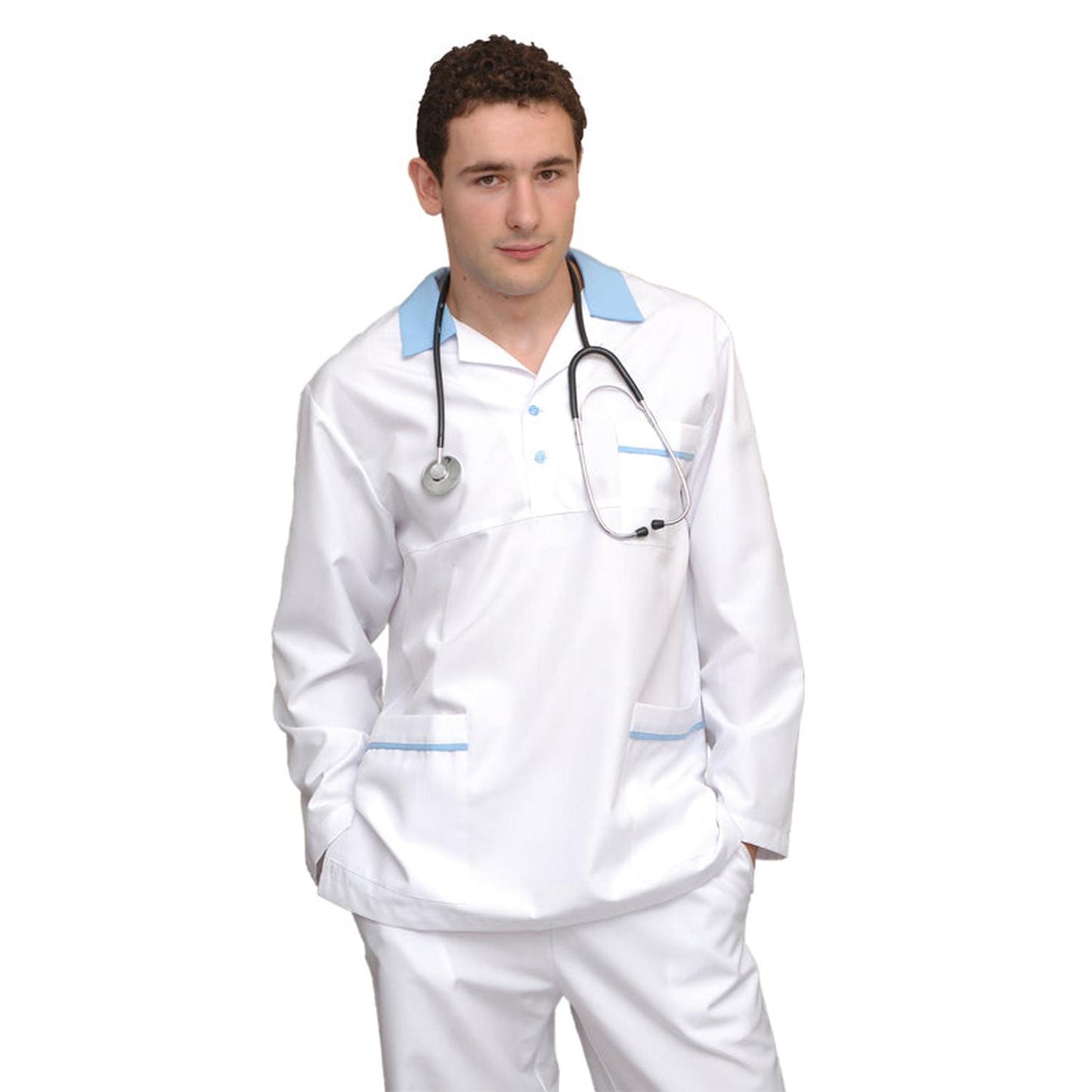 Мъжка туника, модел M213-3 – Медицински облекла Кали