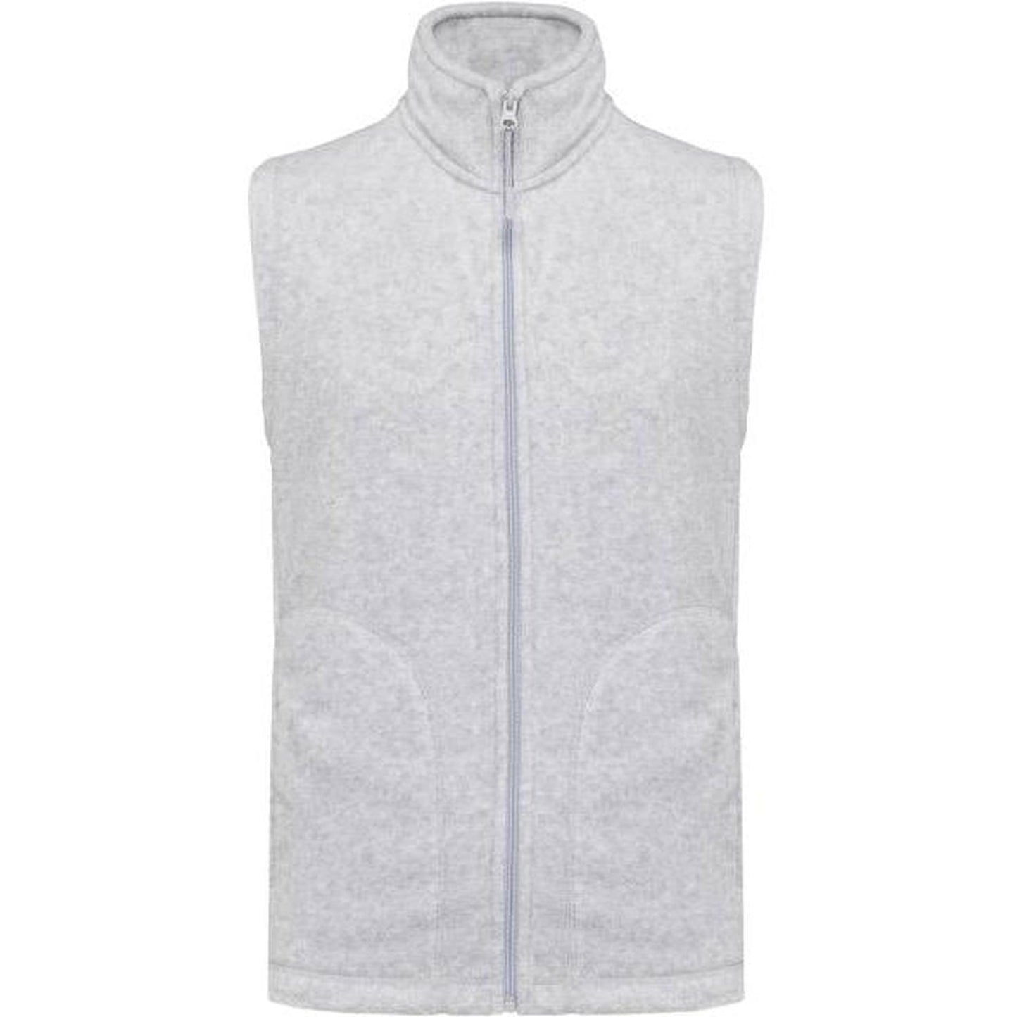 Мъжки поларен елек - цвят сив меланж – Медицински облекла Кали