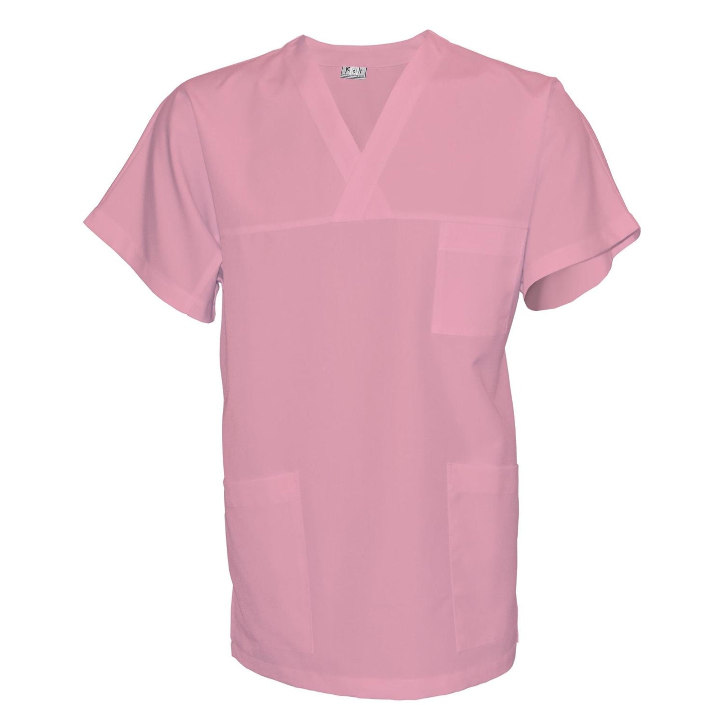 ПОРЪЧКА на унисекс туника - цвят розов, модел UX – Медицински облекла Кали