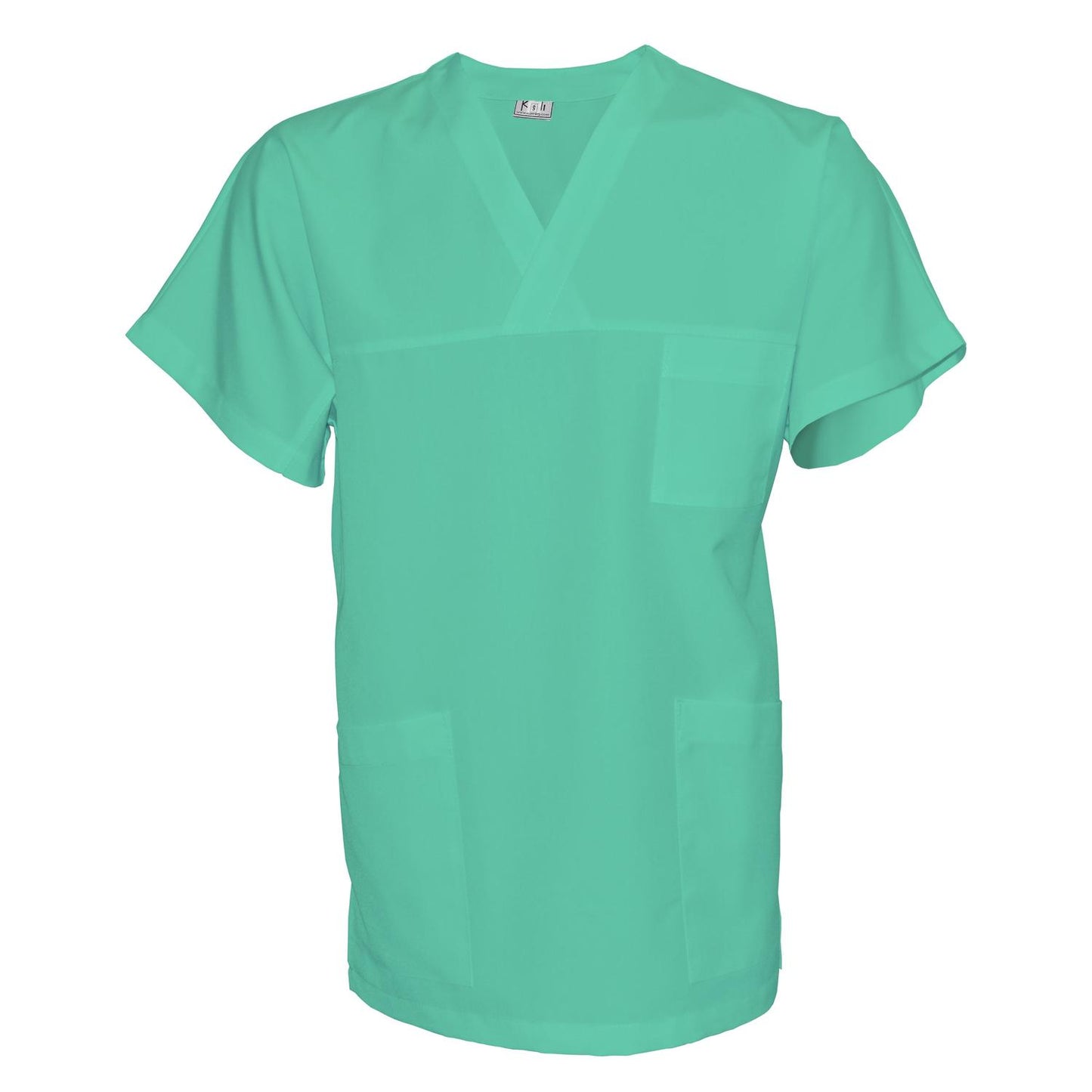 Унисекс туника - цвят мента, модел UX – Медицински облекла Кали
