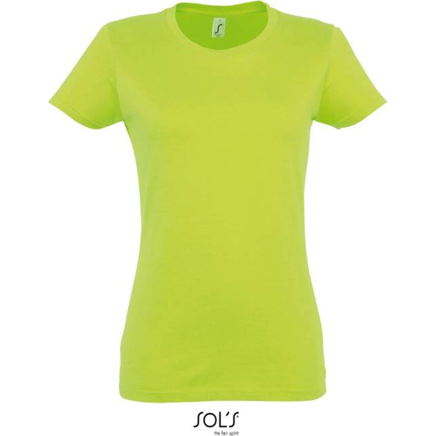 Camiseta de mujer - verde manzana, Sol's