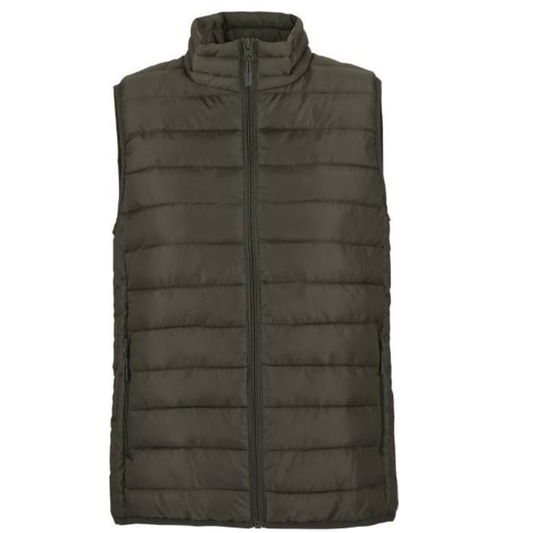 Lightweight women's vest - color military green
