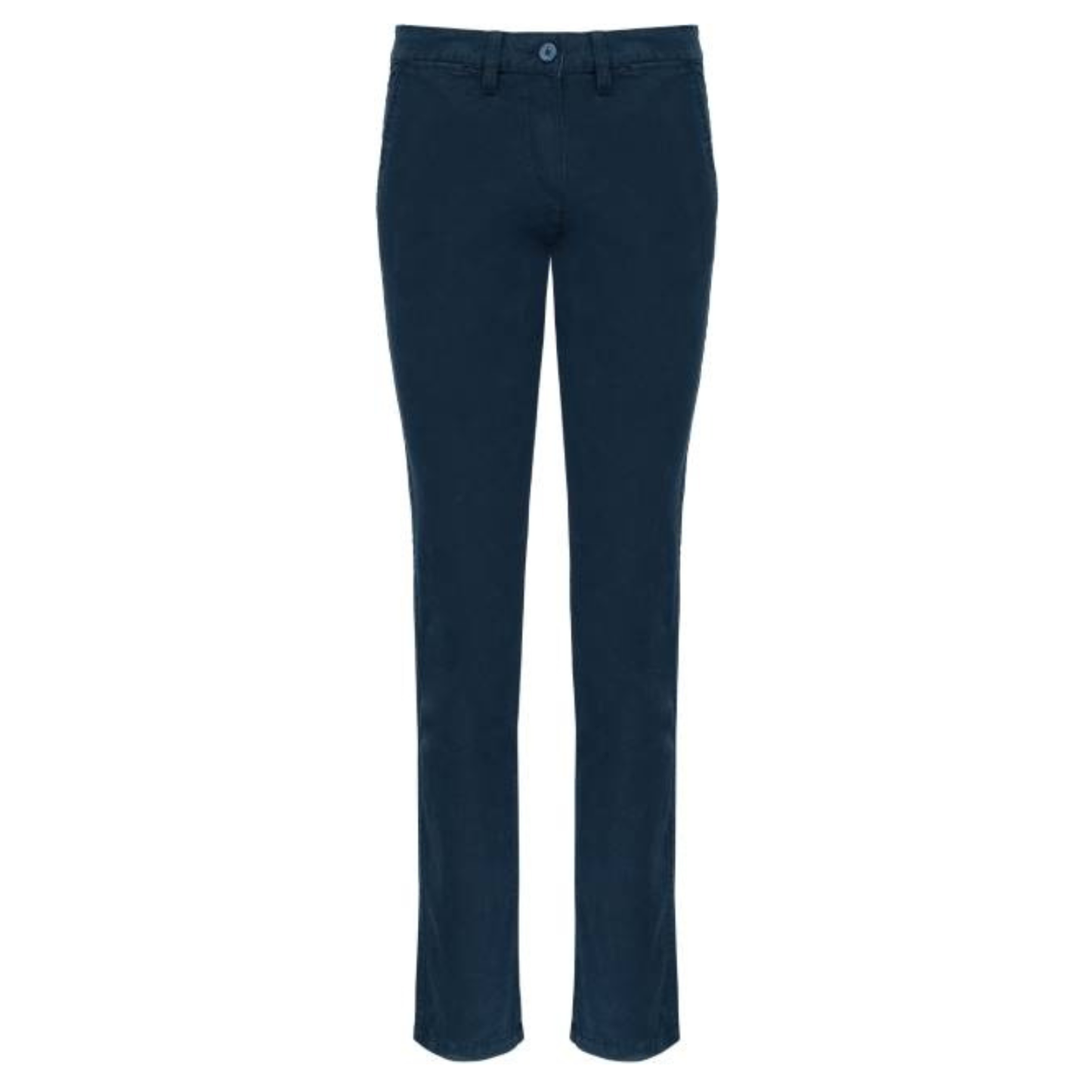 Women's chino pants - navy blue