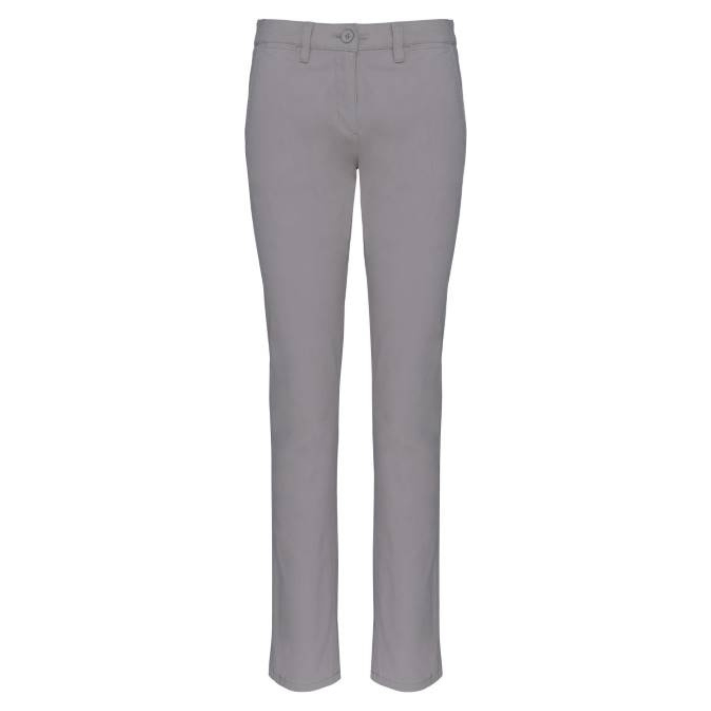 Women's chino pants - light gray
