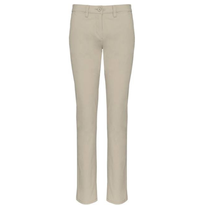 Women's chino pants - beige