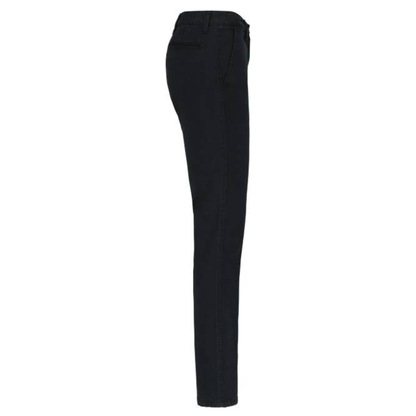 Women's chino pants - black