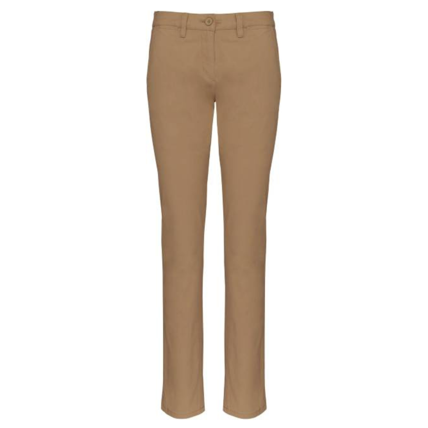 Women's chino pants - caramel