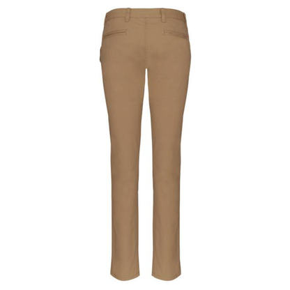 Women's chino pants - caramel